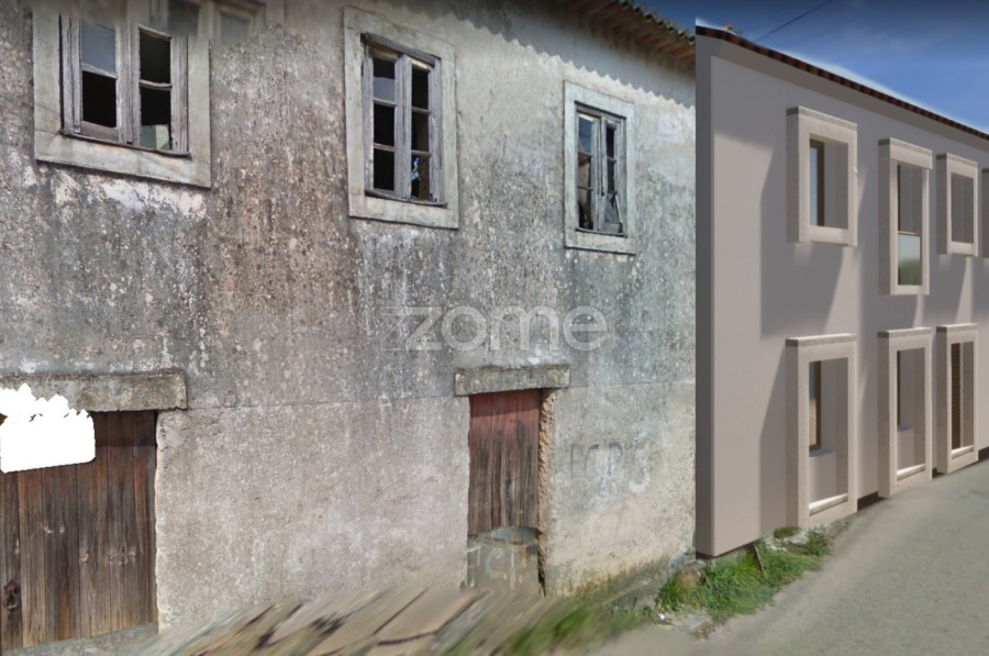 Zome Portugal Duas Moradias para recuperar Moinhos Miranda do