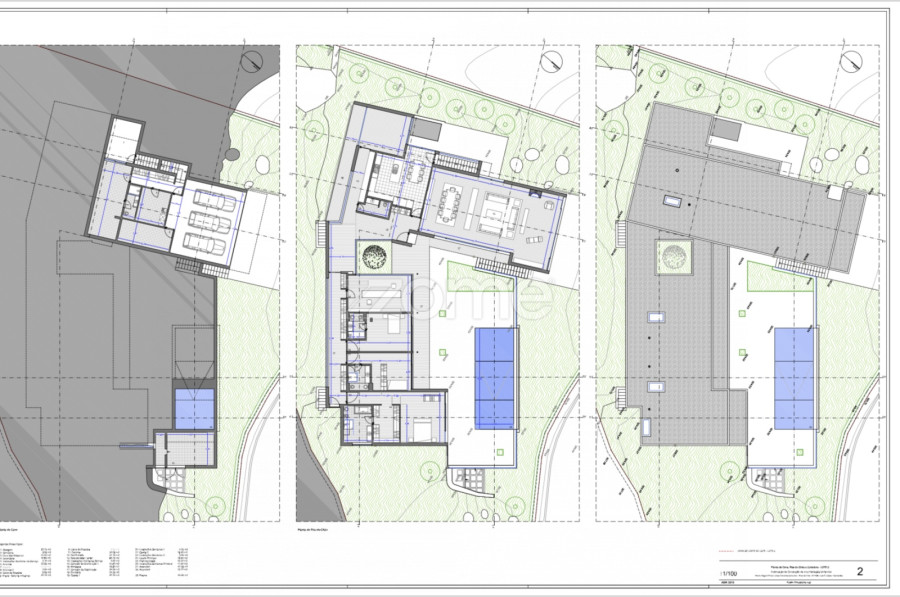 Casa na encosta da Penha - Planta