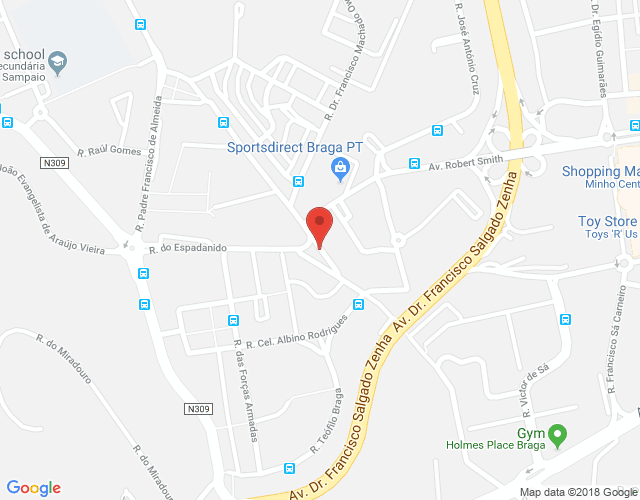 Mapa de localização