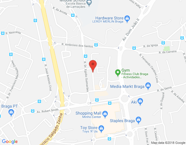 Mapa de localização