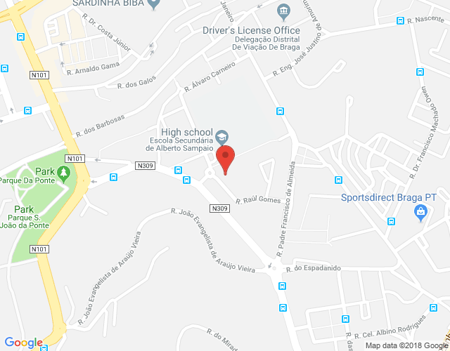 Mapa de localização