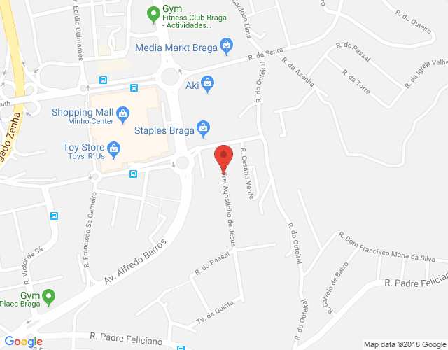 Mapa de localização