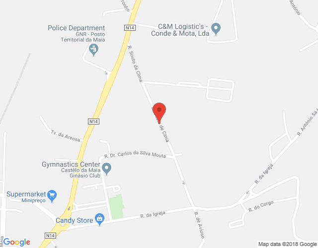 Mapa de localização