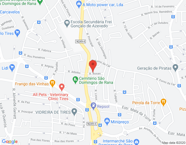 Mapa de localização