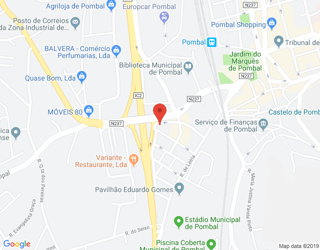 Mapa de localização