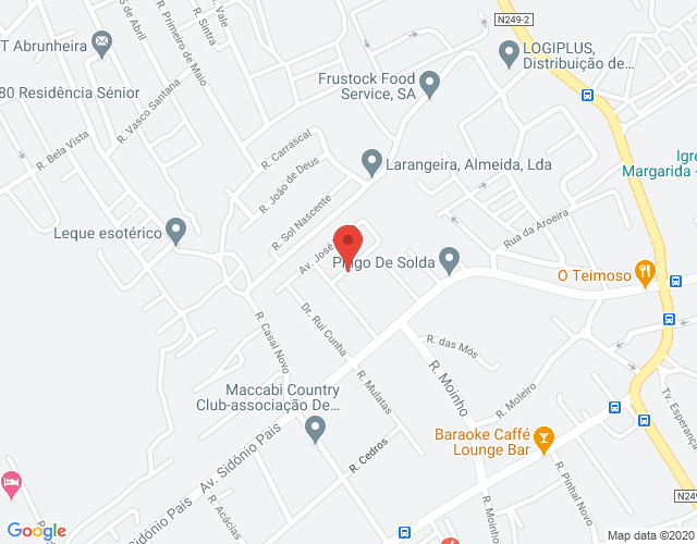 Mapa de localização