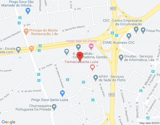 Mapa de localização