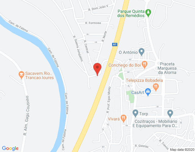 Mapa de localização