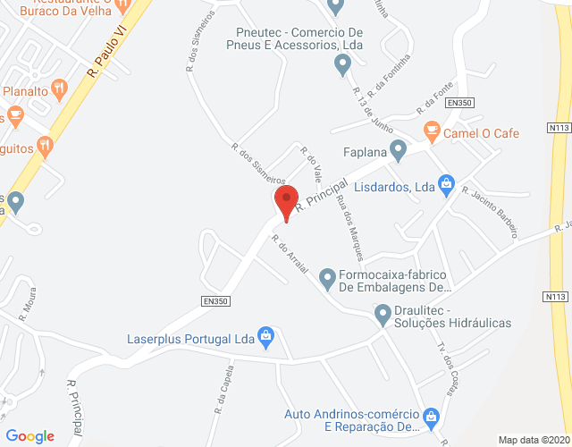 Mapa de localização