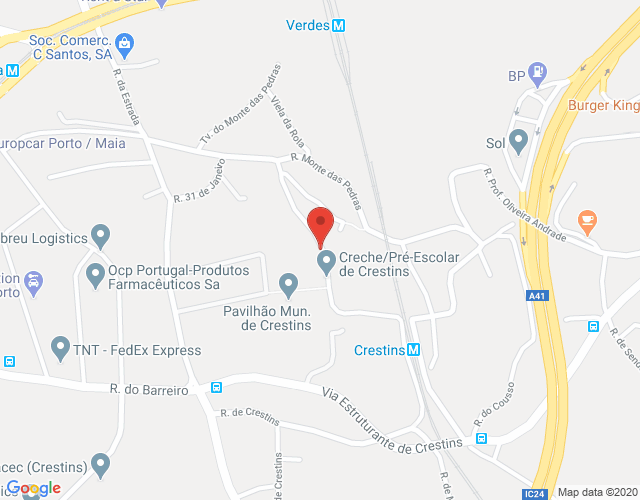 Mapa de localização