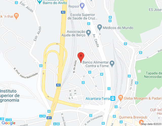 Mapa de localização