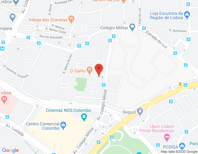 Mapa de localização