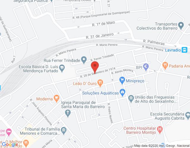 Mapa de localização