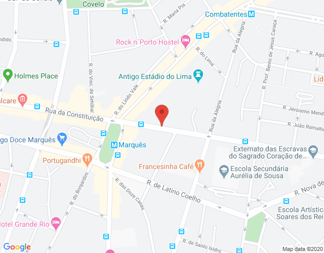 Mapa de localização