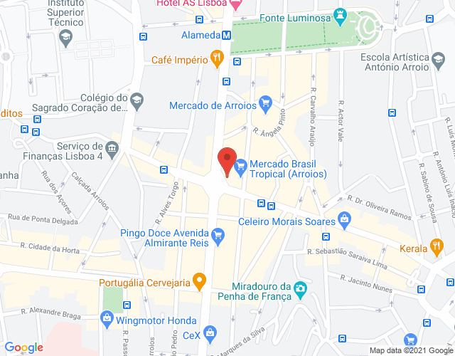 Mapa de localização