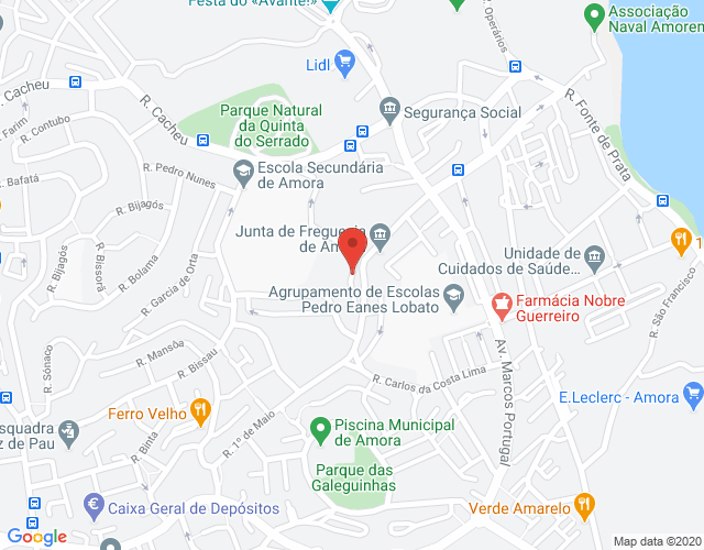 Mapa de localização