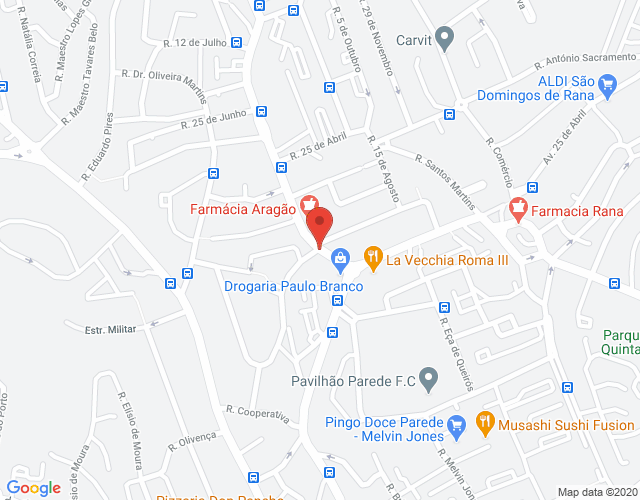 Mapa de localização