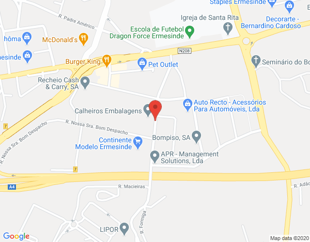 Mapa de localização