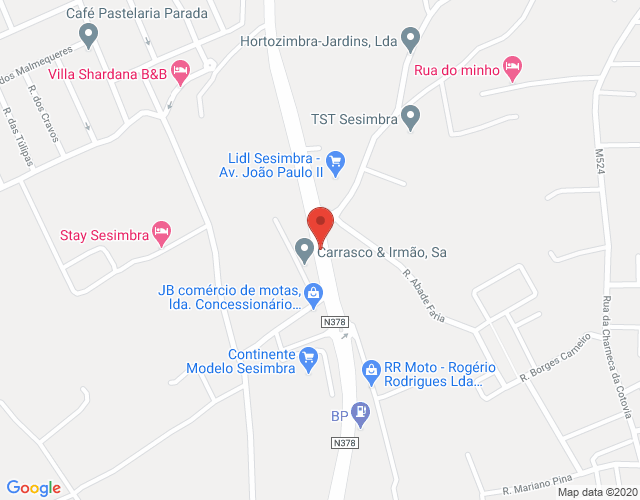 Mapa de localização