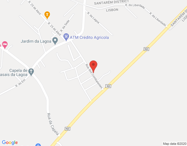 Mapa de localização