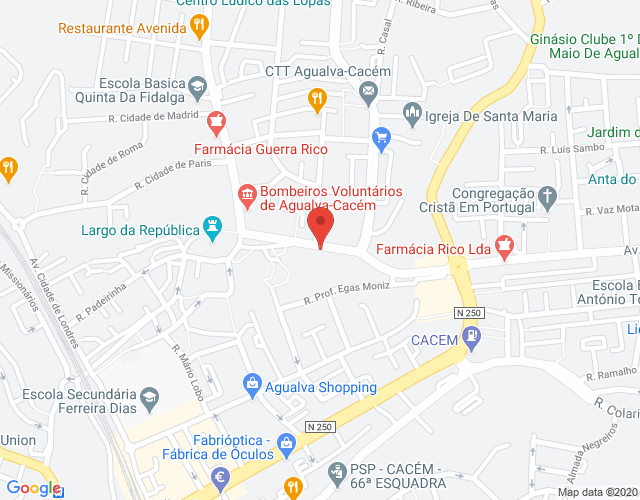 Mapa de localização