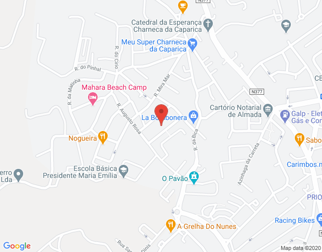 Mapa de localização