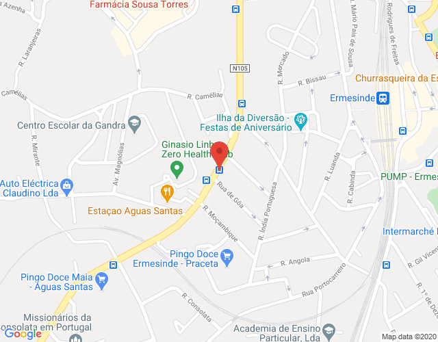 Mapa de localização