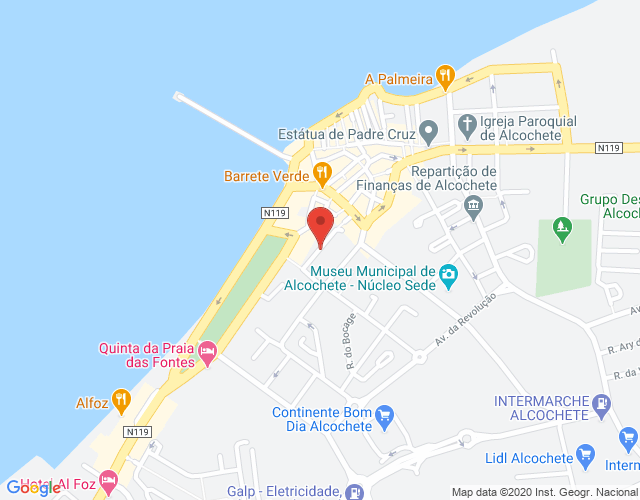 Mapa de localização