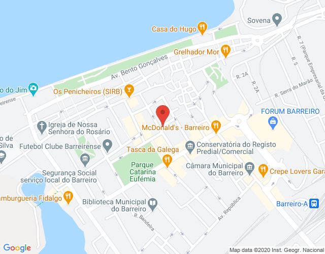 Mapa de localização