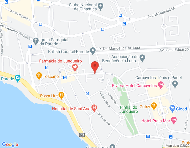 Mapa de localização