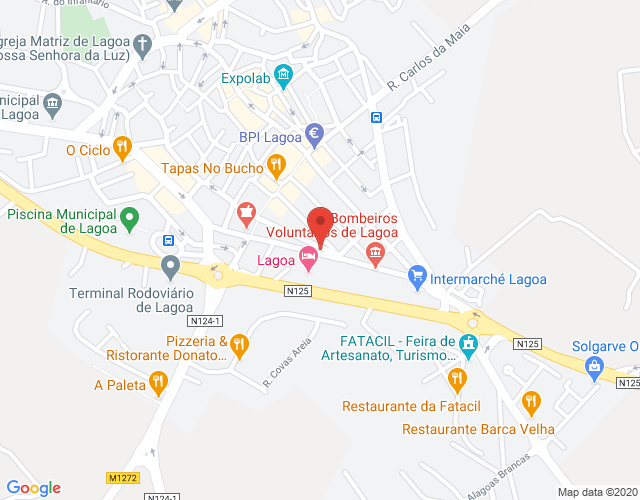 Mapa de localização