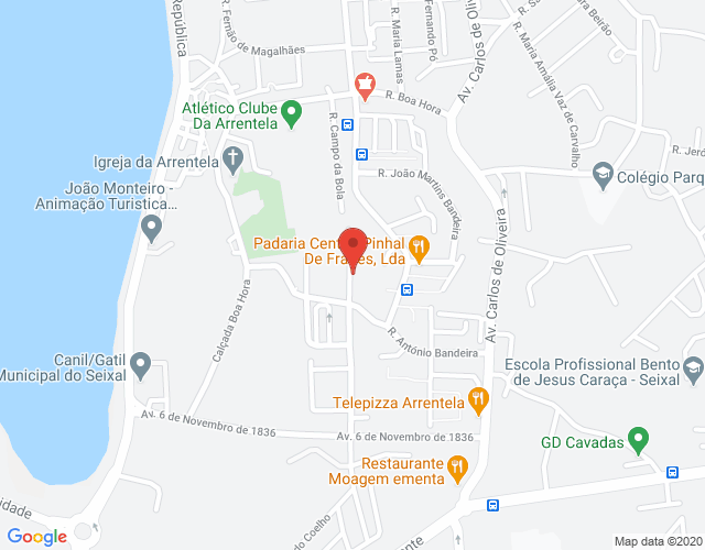 Mapa de localização