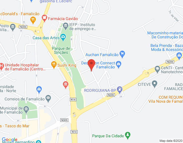 Mapa de localização