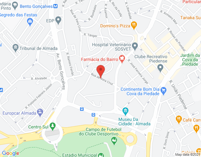 Mapa de localização