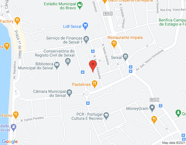 Mapa de localização