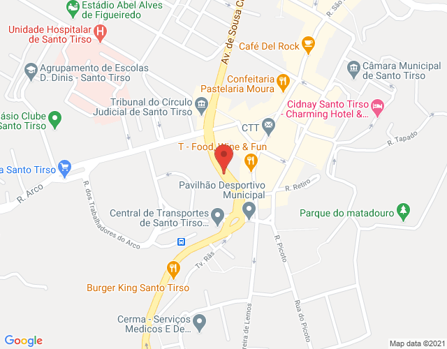 Mapa de localização