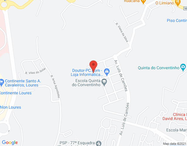 Mapa de localização