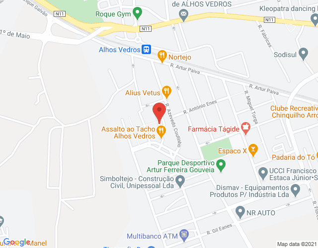 Mapa de localização