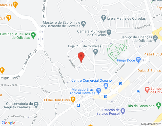 Mapa de localização