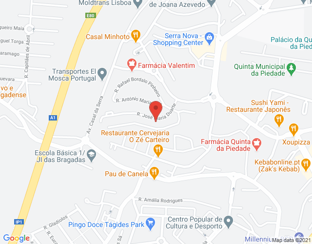 Mapa de localização