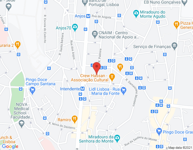 Mapa de localização