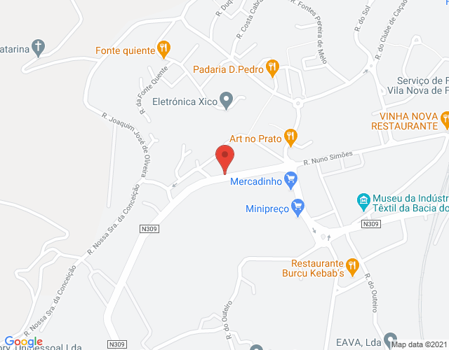 Mapa de localização