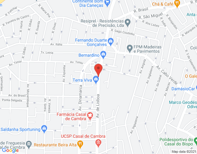 Mapa de localização