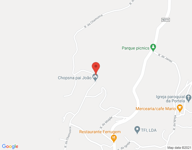 Mapa de localização