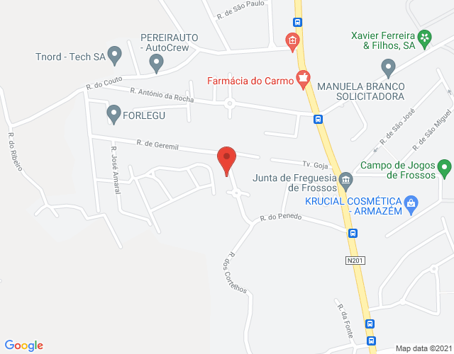 Mapa de localização