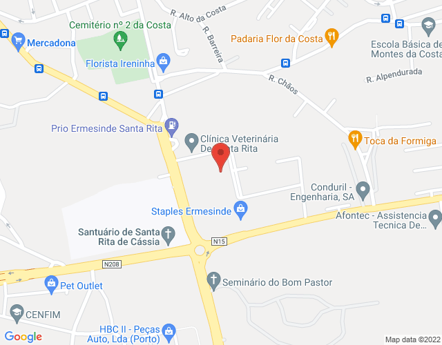 Mapa de localização