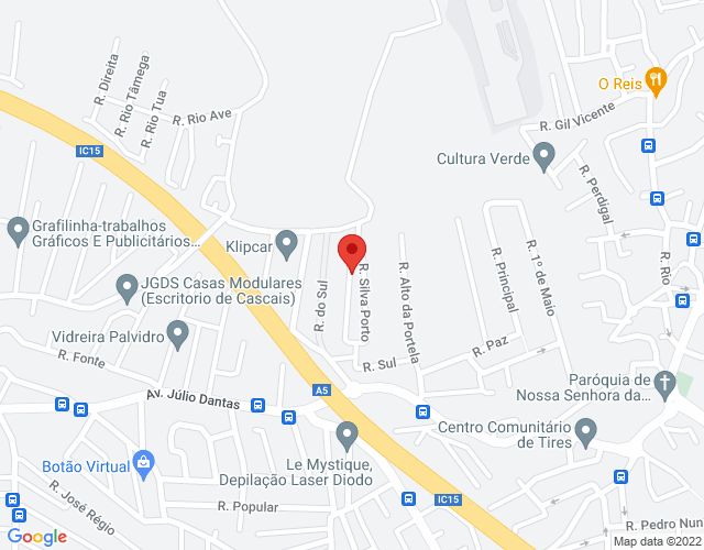 Mapa de localização