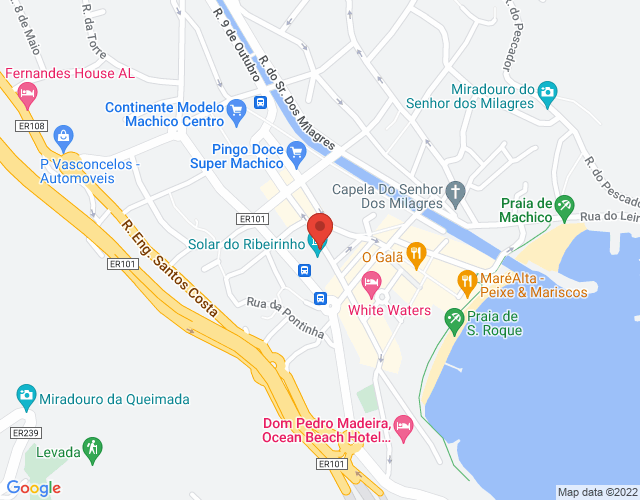 Mapa de localização