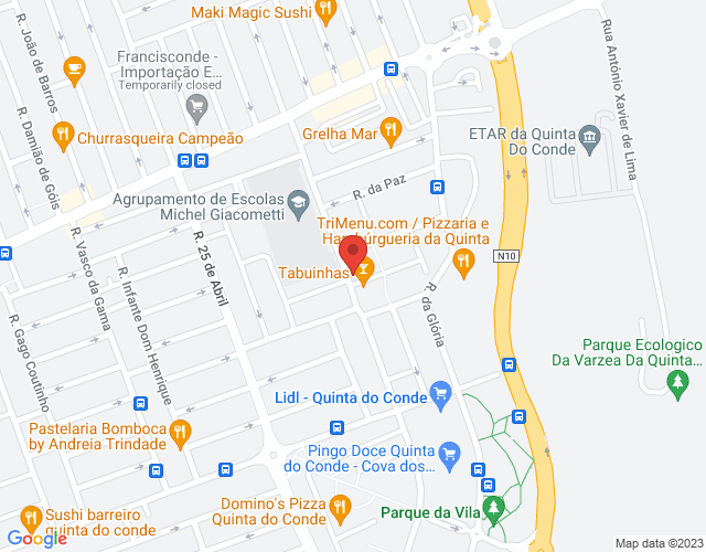 Mapa de localização