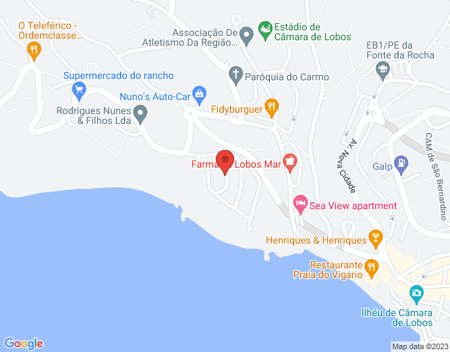 Localization map